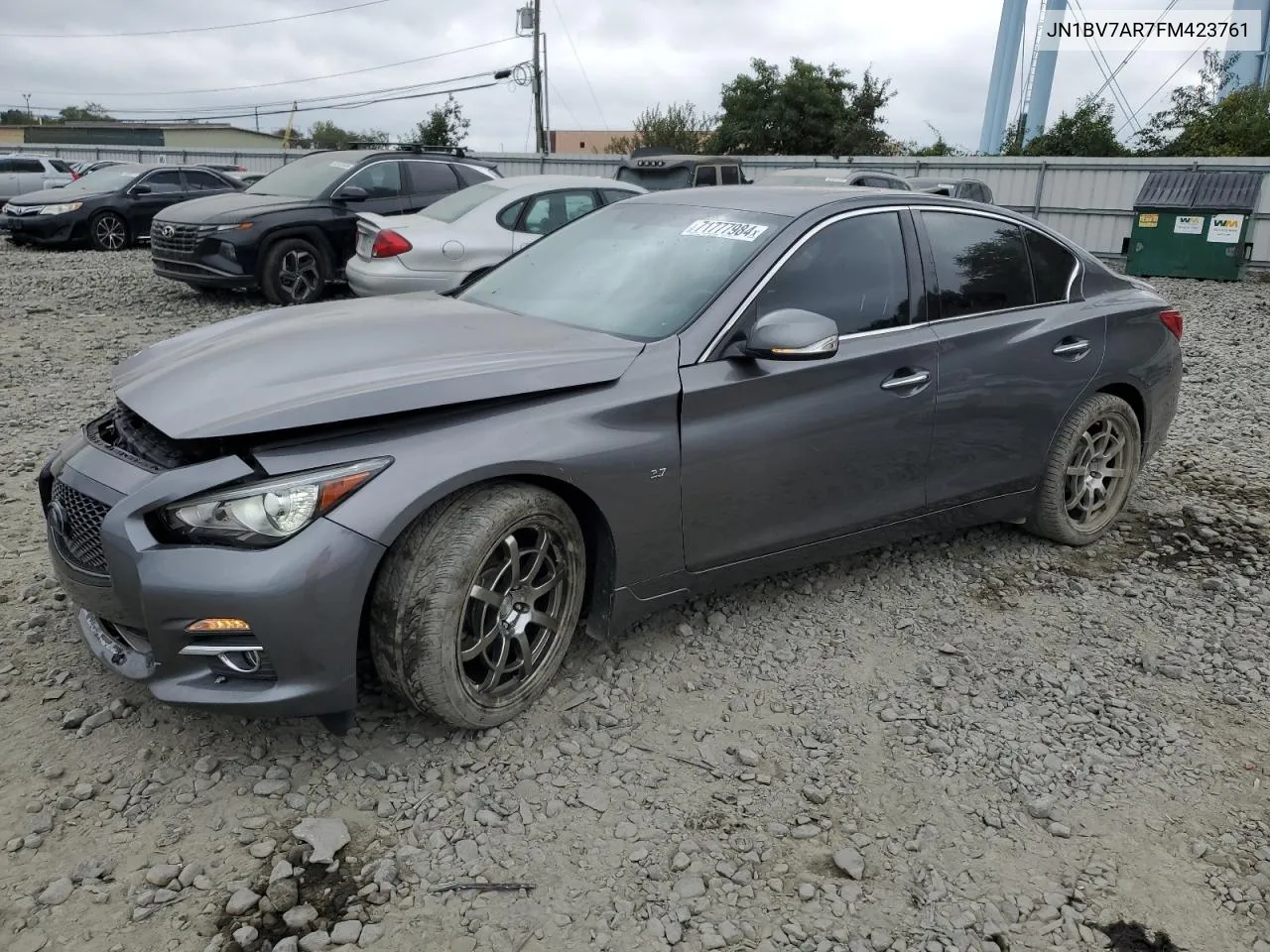 2015 Infiniti Q50 Base VIN: JN1BV7AR7FM423761 Lot: 71777984