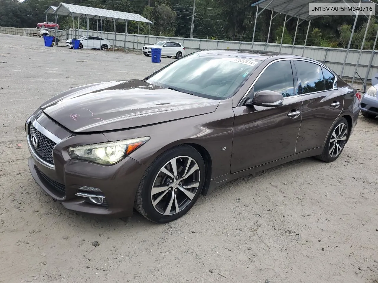 JN1BV7AP5FM340716 2015 Infiniti Q50 Base