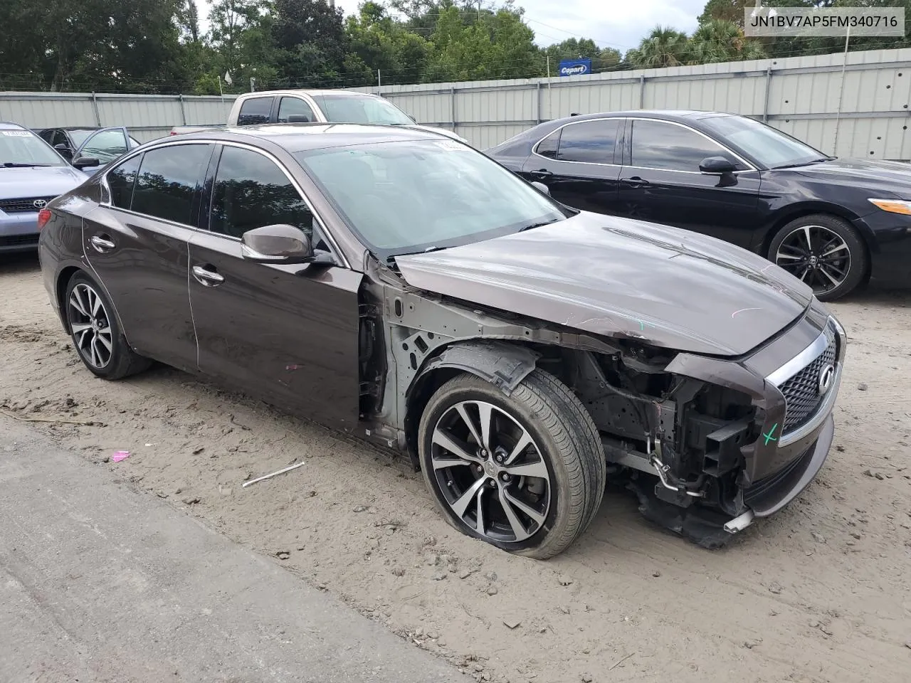 JN1BV7AP5FM340716 2015 Infiniti Q50 Base