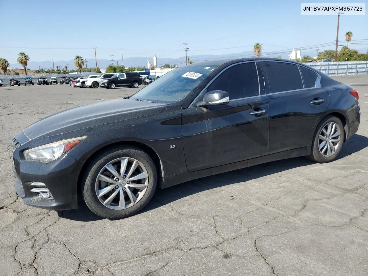 2015 Infiniti Q50 Base VIN: JN1BV7APXFM357723 Lot: 72098624