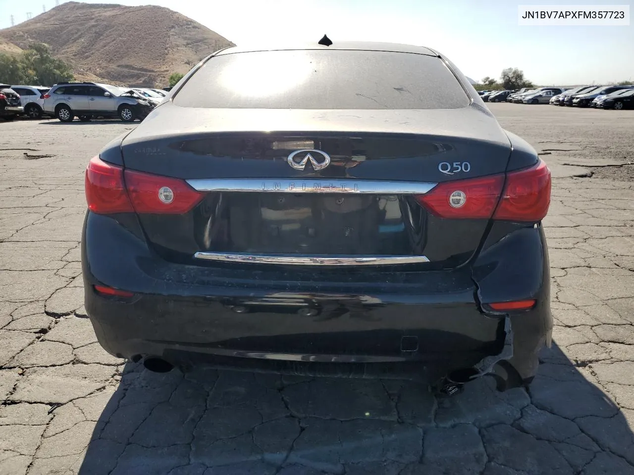 2015 Infiniti Q50 Base VIN: JN1BV7APXFM357723 Lot: 72098624