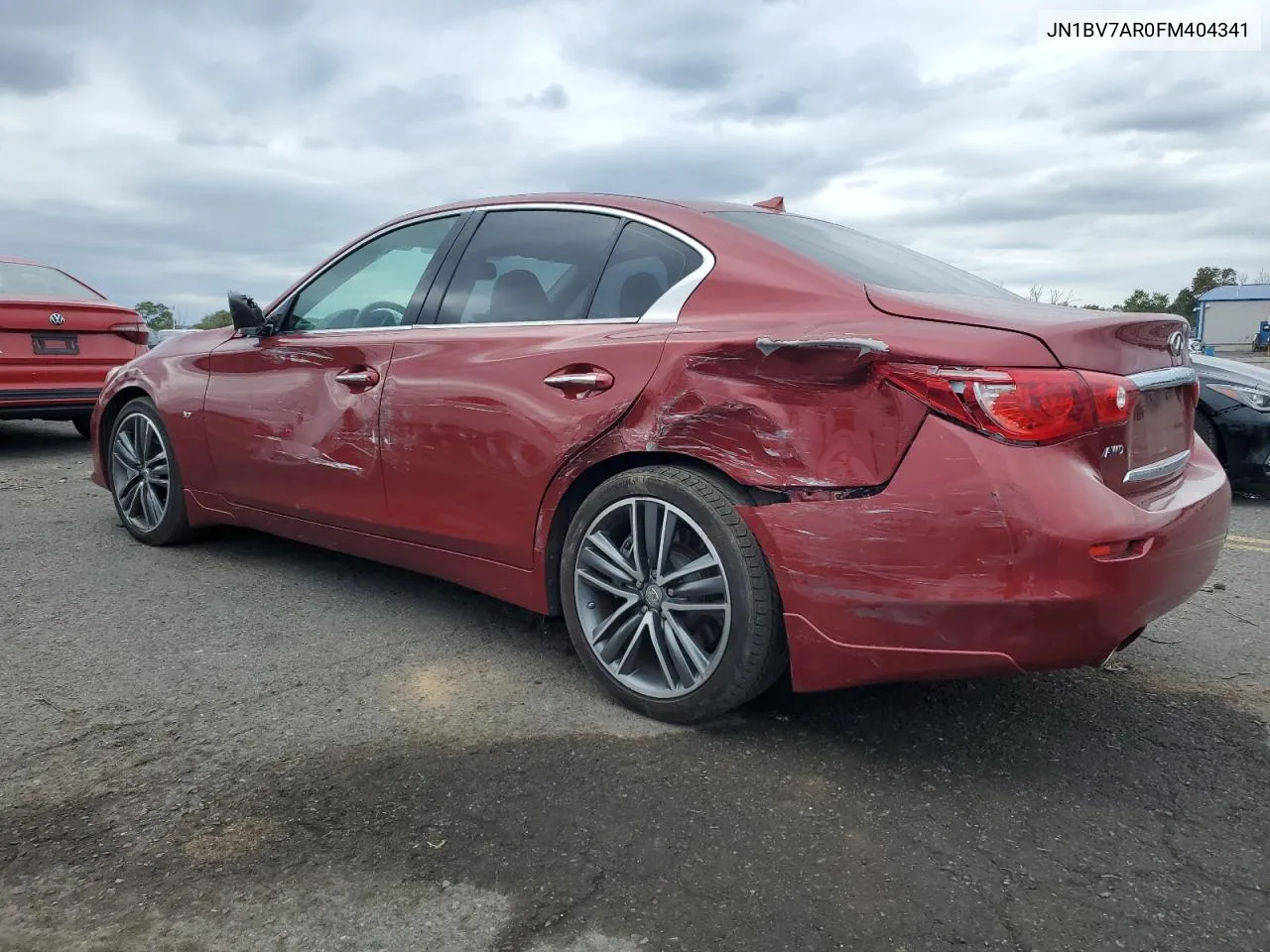 2015 Infiniti Q50 Base VIN: JN1BV7AR0FM404341 Lot: 72156784