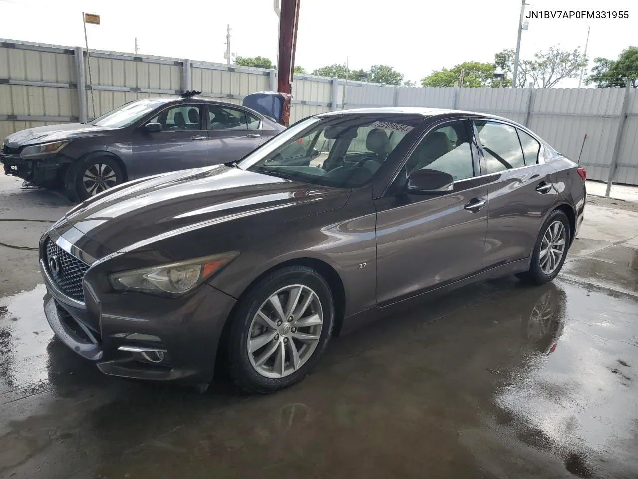 2015 Infiniti Q50 Base VIN: JN1BV7AP0FM331955 Lot: 72209654