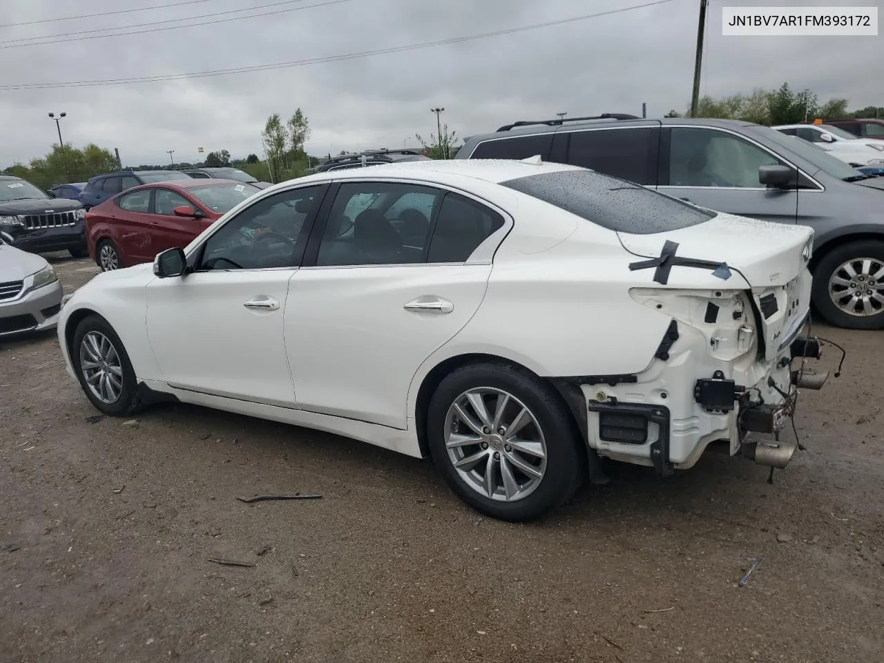 2015 Infiniti Q50 Base VIN: JN1BV7AR1FM393172 Lot: 72257044