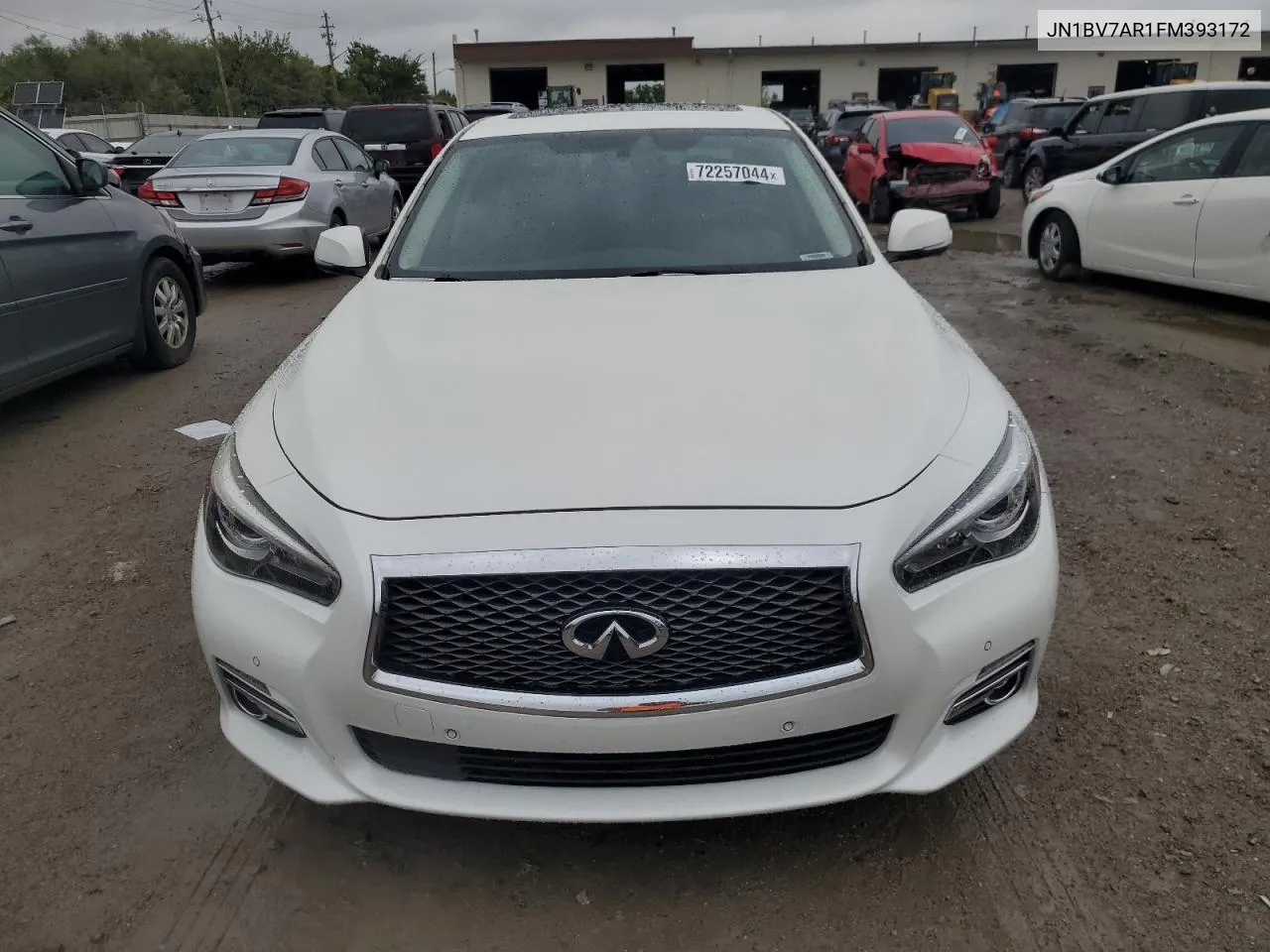 2015 Infiniti Q50 Base VIN: JN1BV7AR1FM393172 Lot: 72257044