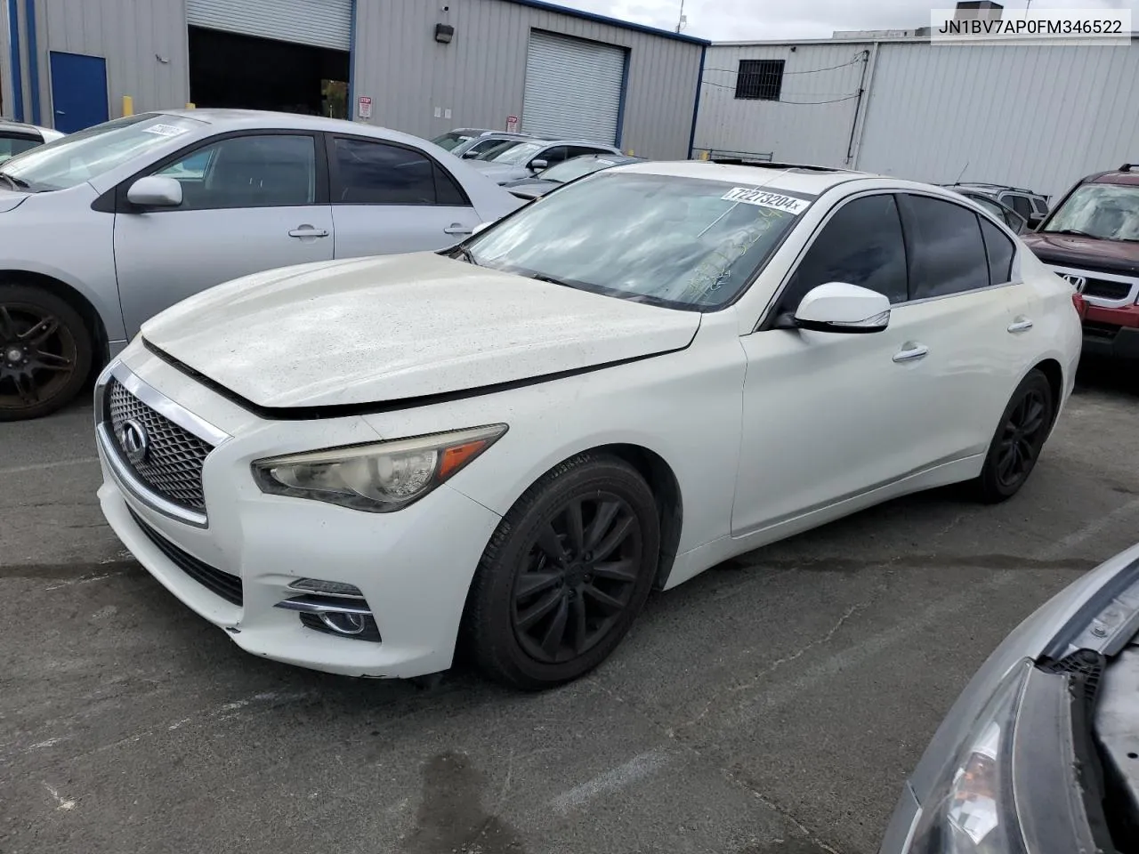 JN1BV7AP0FM346522 2015 Infiniti Q50 Base