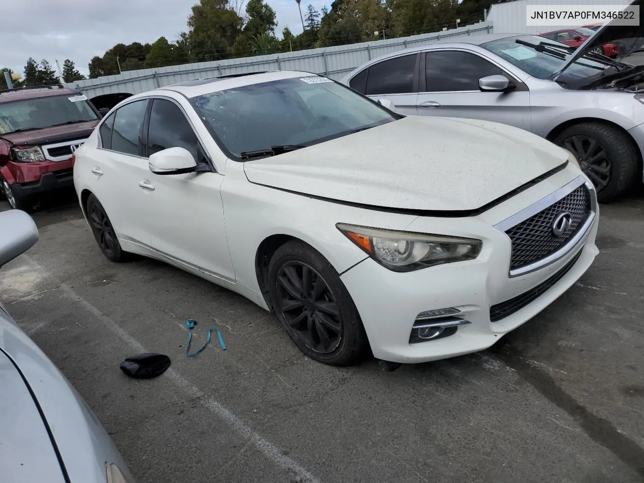 JN1BV7AP0FM346522 2015 Infiniti Q50 Base