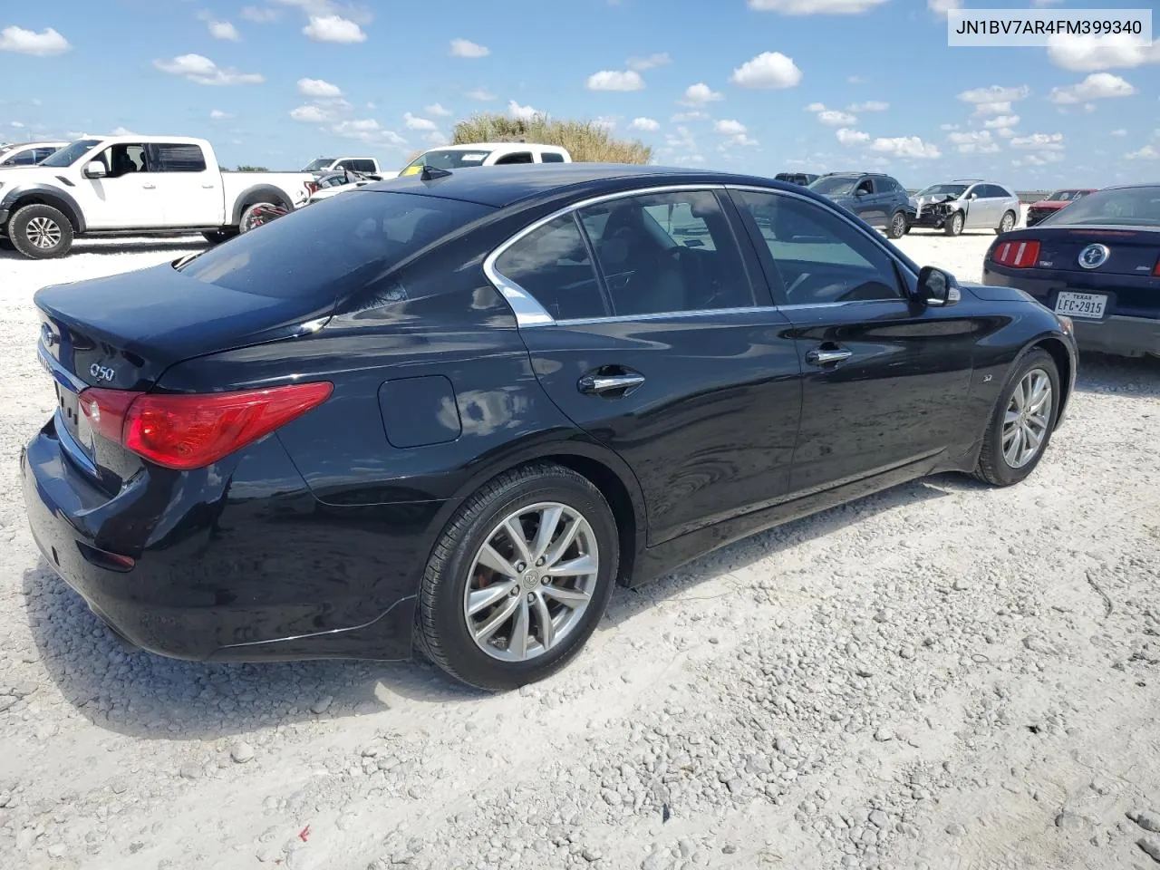 2015 Infiniti Q50 Base VIN: JN1BV7AR4FM399340 Lot: 72384974