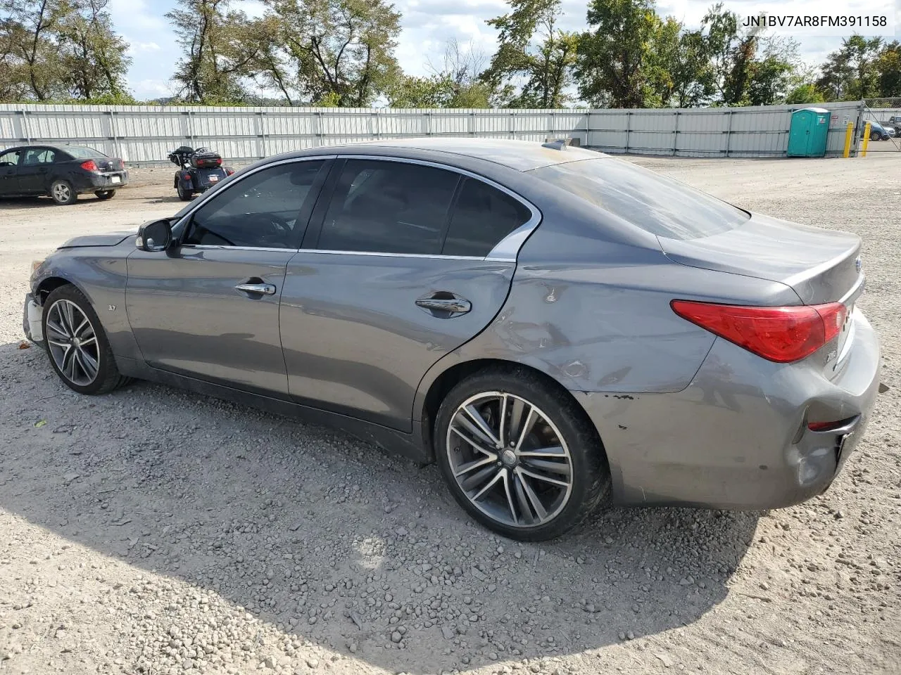 2015 Infiniti Q50 Base VIN: JN1BV7AR8FM391158 Lot: 72538594