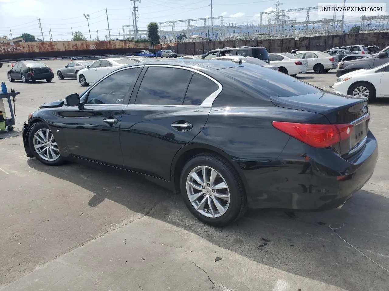 2015 Infiniti Q50 Base VIN: JN1BV7APXFM346091 Lot: 72561034