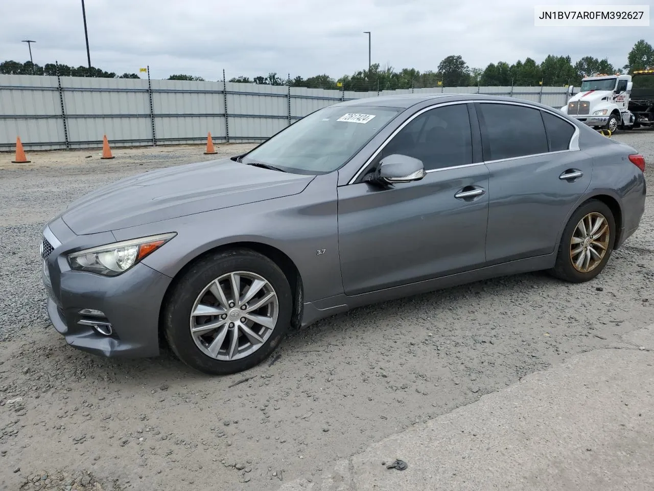 2015 Infiniti Q50 Base VIN: JN1BV7AR0FM392627 Lot: 72617424