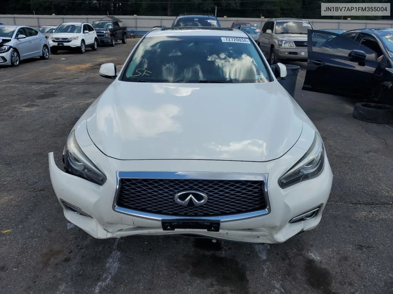 2015 Infiniti Q50 Base VIN: JN1BV7AP1FM355004 Lot: 72720034