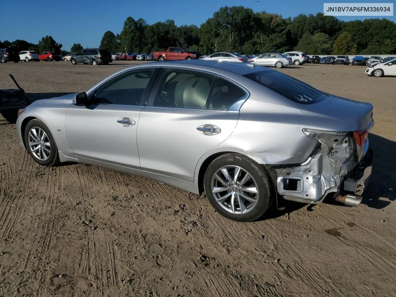 2015 Infiniti Q50 Base VIN: JN1BV7AP6FM336934 Lot: 72758644