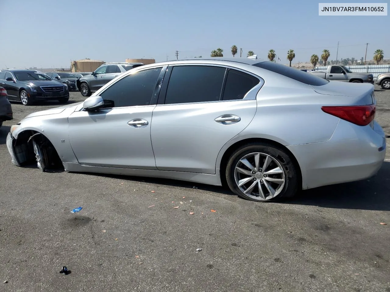 2015 Infiniti Q50 Base VIN: JN1BV7AR3FM410652 Lot: 72857194