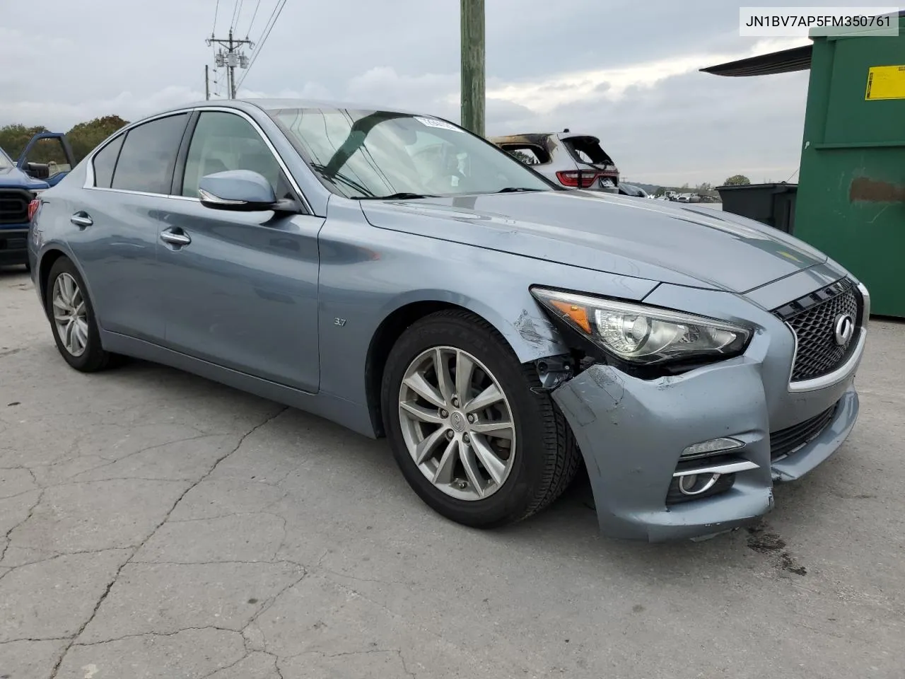 2015 Infiniti Q50 Base VIN: JN1BV7AP5FM350761 Lot: 72944124