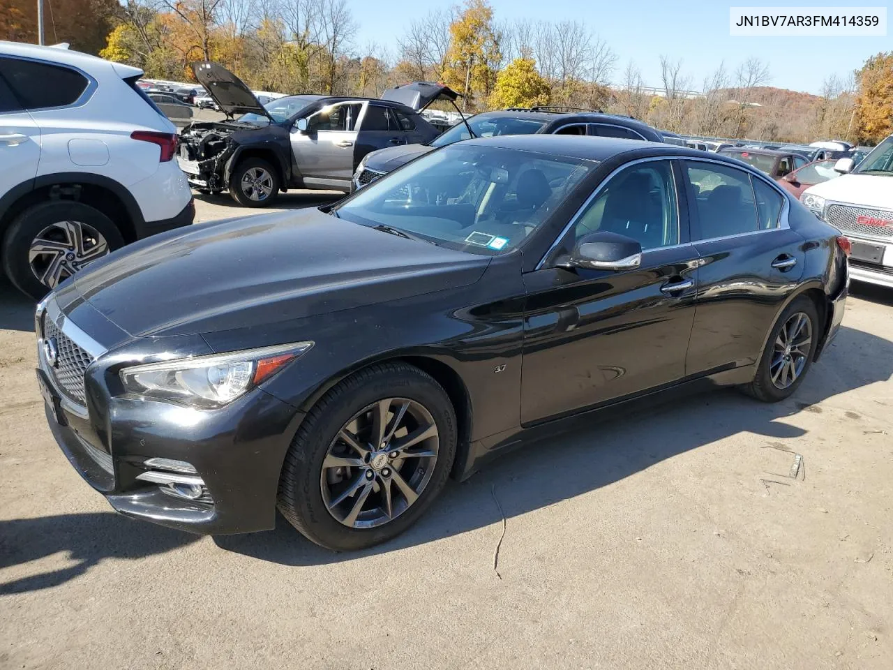 2015 Infiniti Q50 Base VIN: JN1BV7AR3FM414359 Lot: 72968894