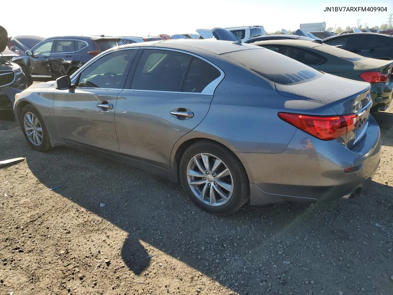 2015 Infiniti Q50 Base VIN: JN1BV7ARXFM409904 Lot: 72978684