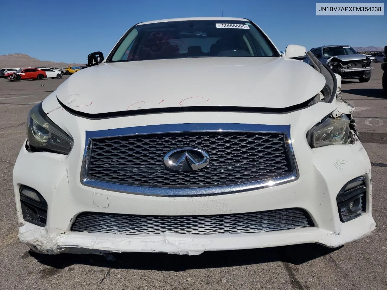 JN1BV7APXFM354238 2015 Infiniti Q50 Base