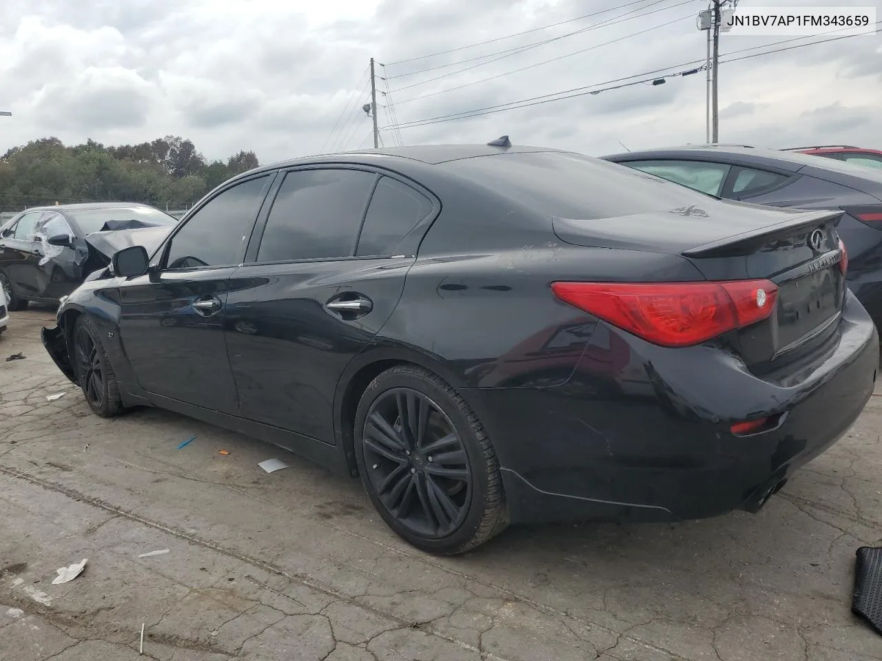 2015 Infiniti Q50 Base VIN: JN1BV7AP1FM343659 Lot: 73224944