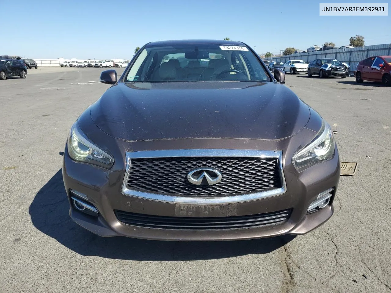 JN1BV7AR3FM392931 2015 Infiniti Q50 Base