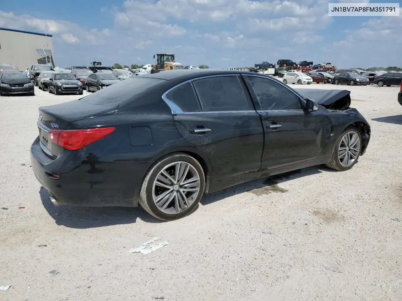 2015 Infiniti Q50 Base VIN: JN1BV7AP8FM351791 Lot: 73306264