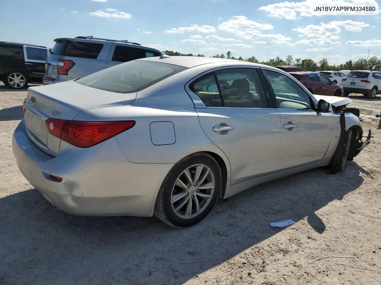 2015 Infiniti Q50 Base VIN: JN1BV7AP9FM334580 Lot: 73323454