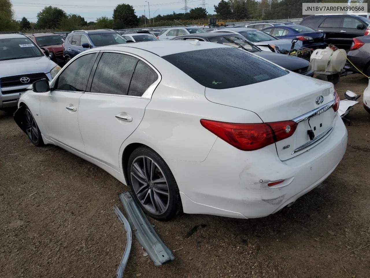 JN1BV7AR0FM390568 2015 Infiniti Q50 Base