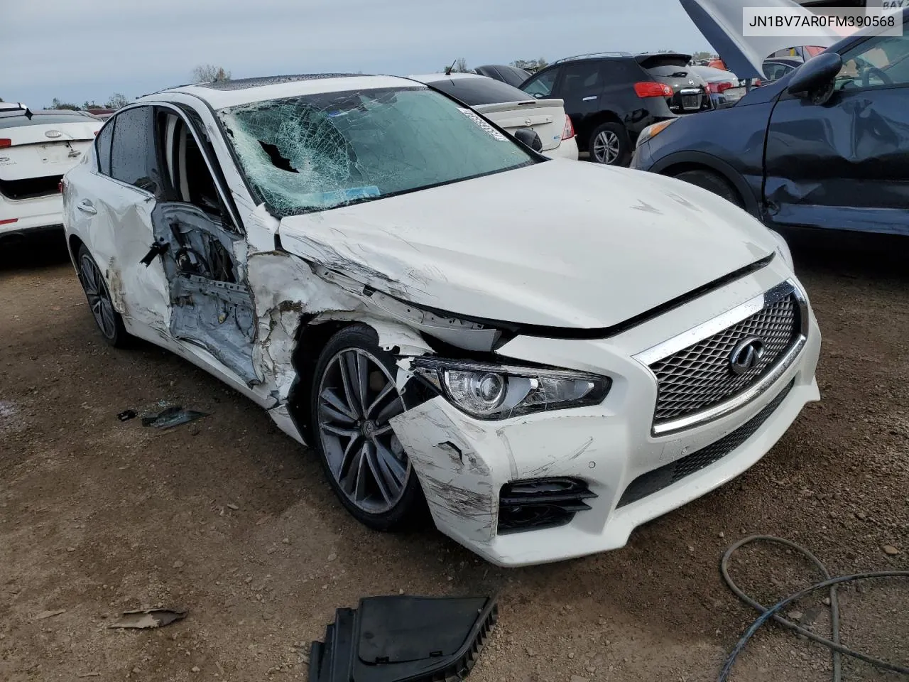 JN1BV7AR0FM390568 2015 Infiniti Q50 Base