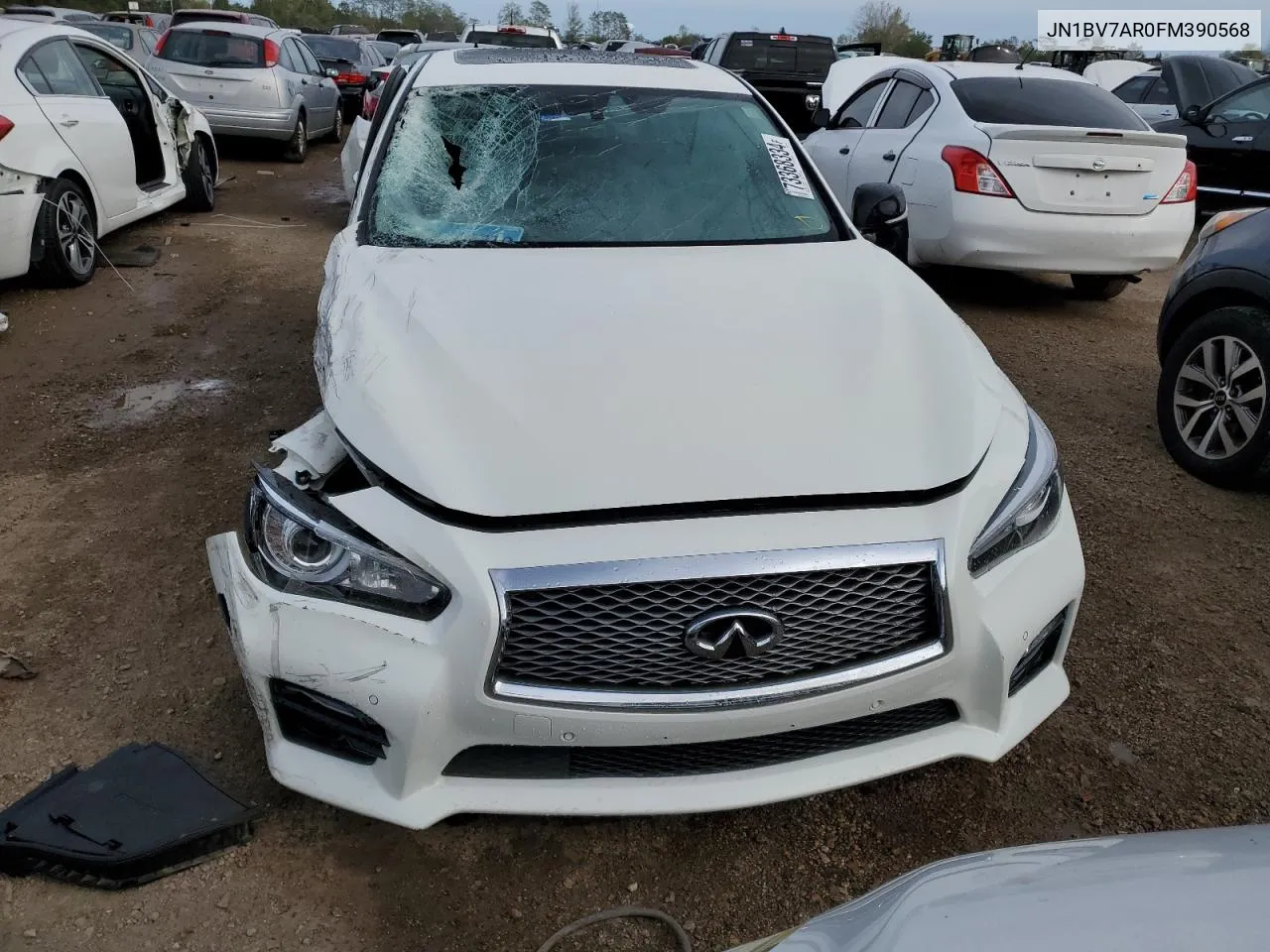 JN1BV7AR0FM390568 2015 Infiniti Q50 Base