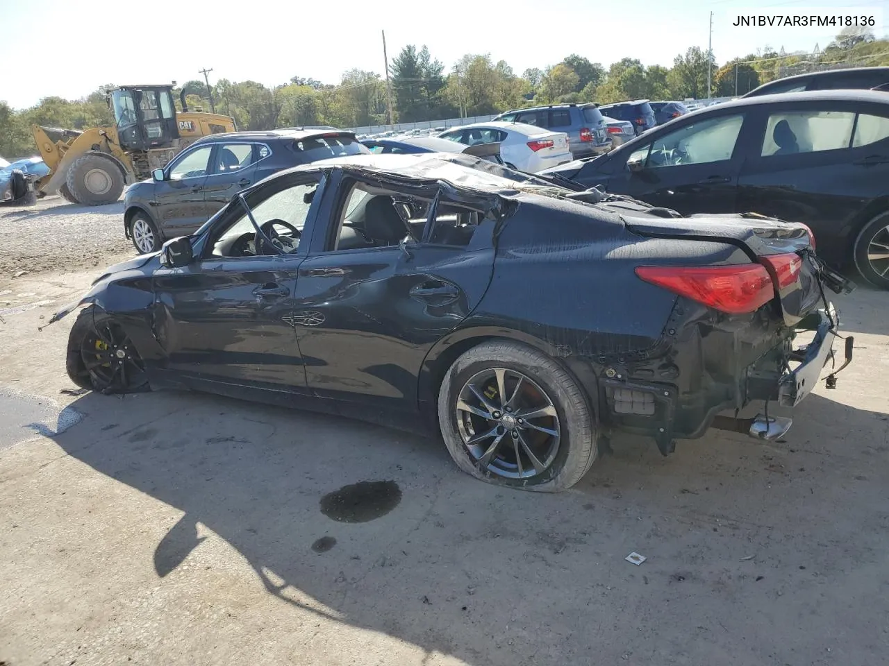 2015 Infiniti Q50 Base VIN: JN1BV7AR3FM418136 Lot: 73420244