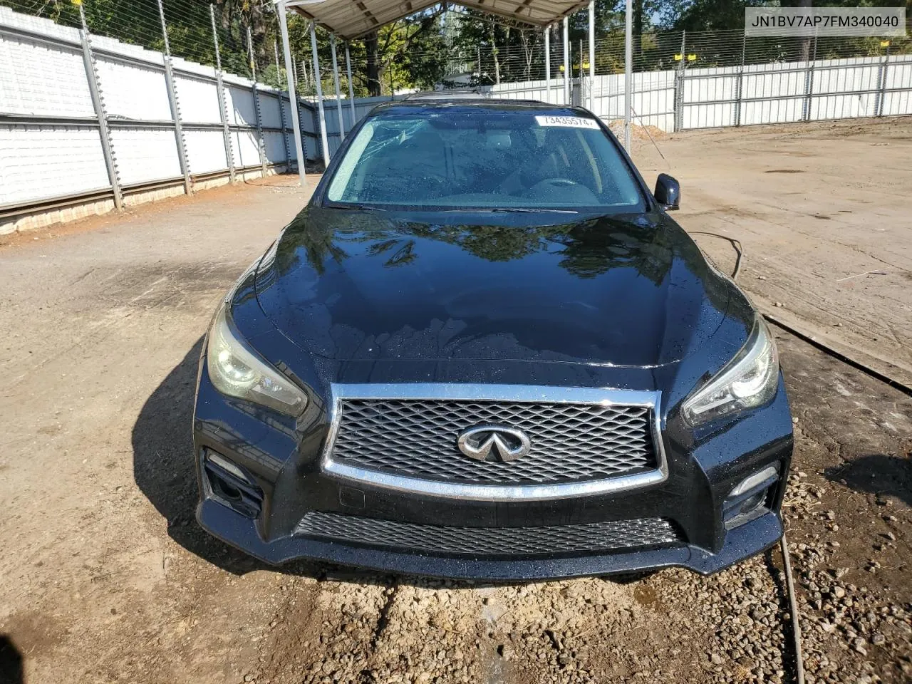 JN1BV7AP7FM340040 2015 Infiniti Q50 Base