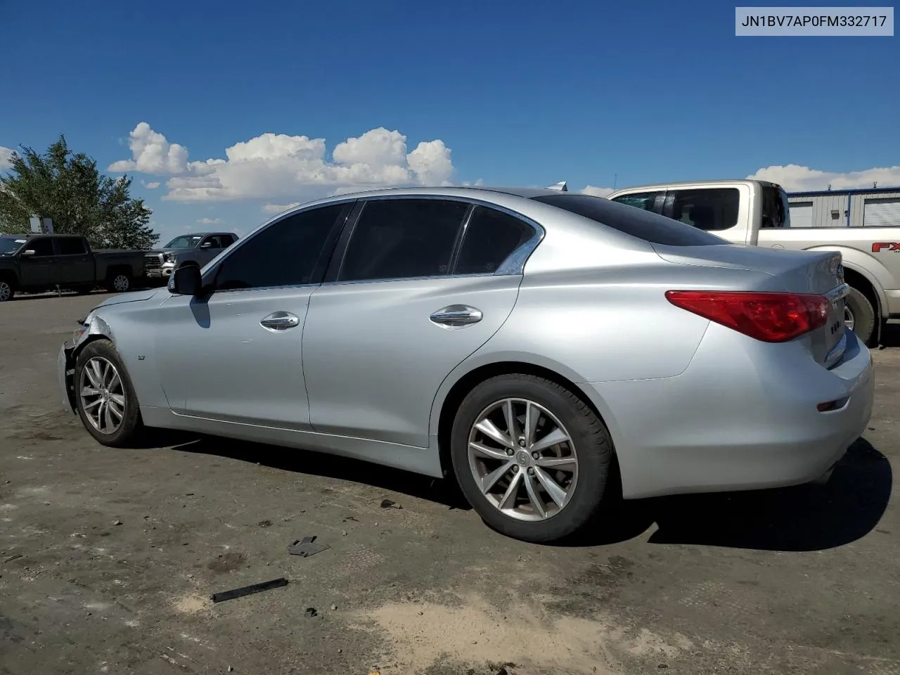 2015 Infiniti Q50 Base VIN: JN1BV7AP0FM332717 Lot: 73606384