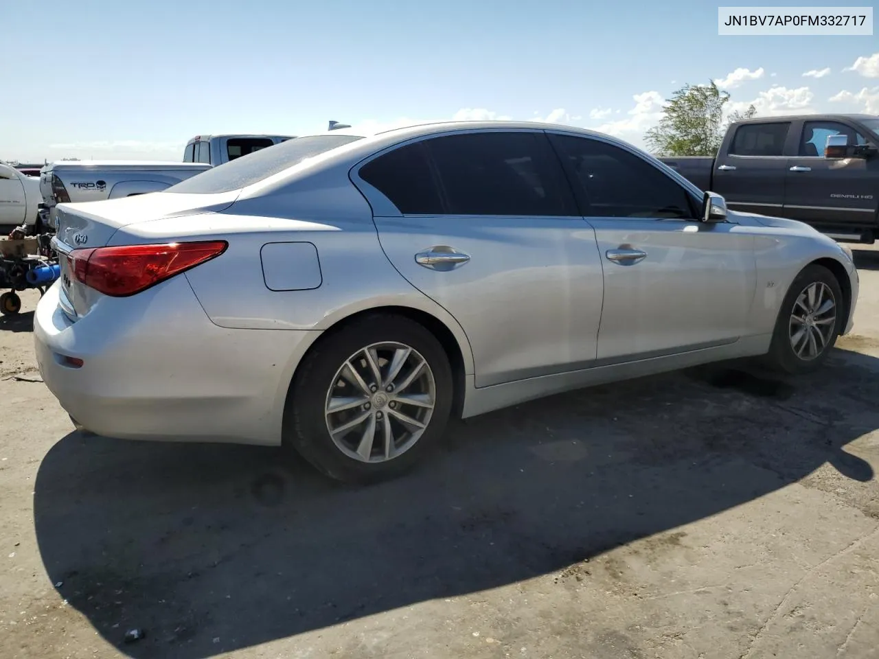 JN1BV7AP0FM332717 2015 Infiniti Q50 Base