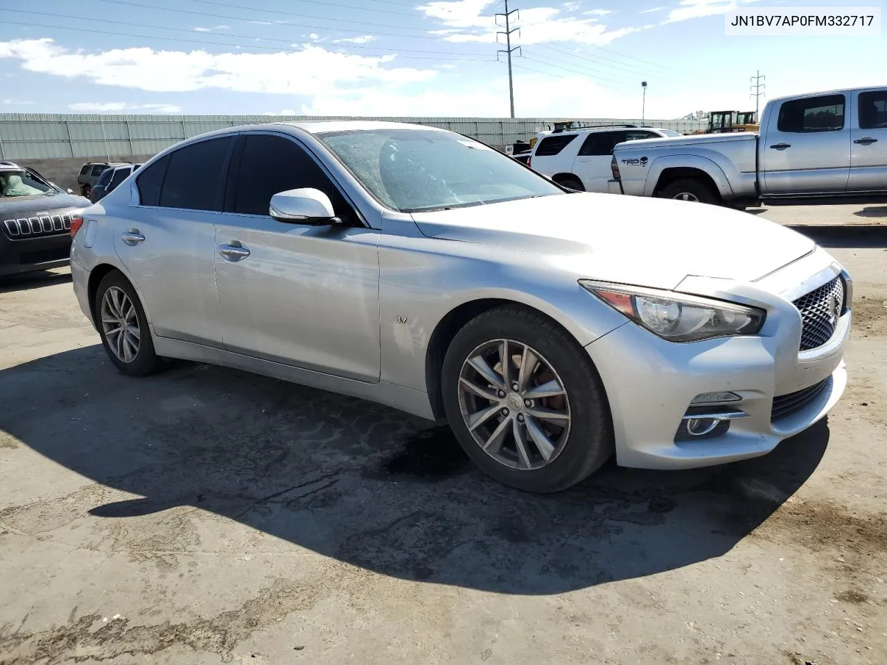 2015 Infiniti Q50 Base VIN: JN1BV7AP0FM332717 Lot: 73606384