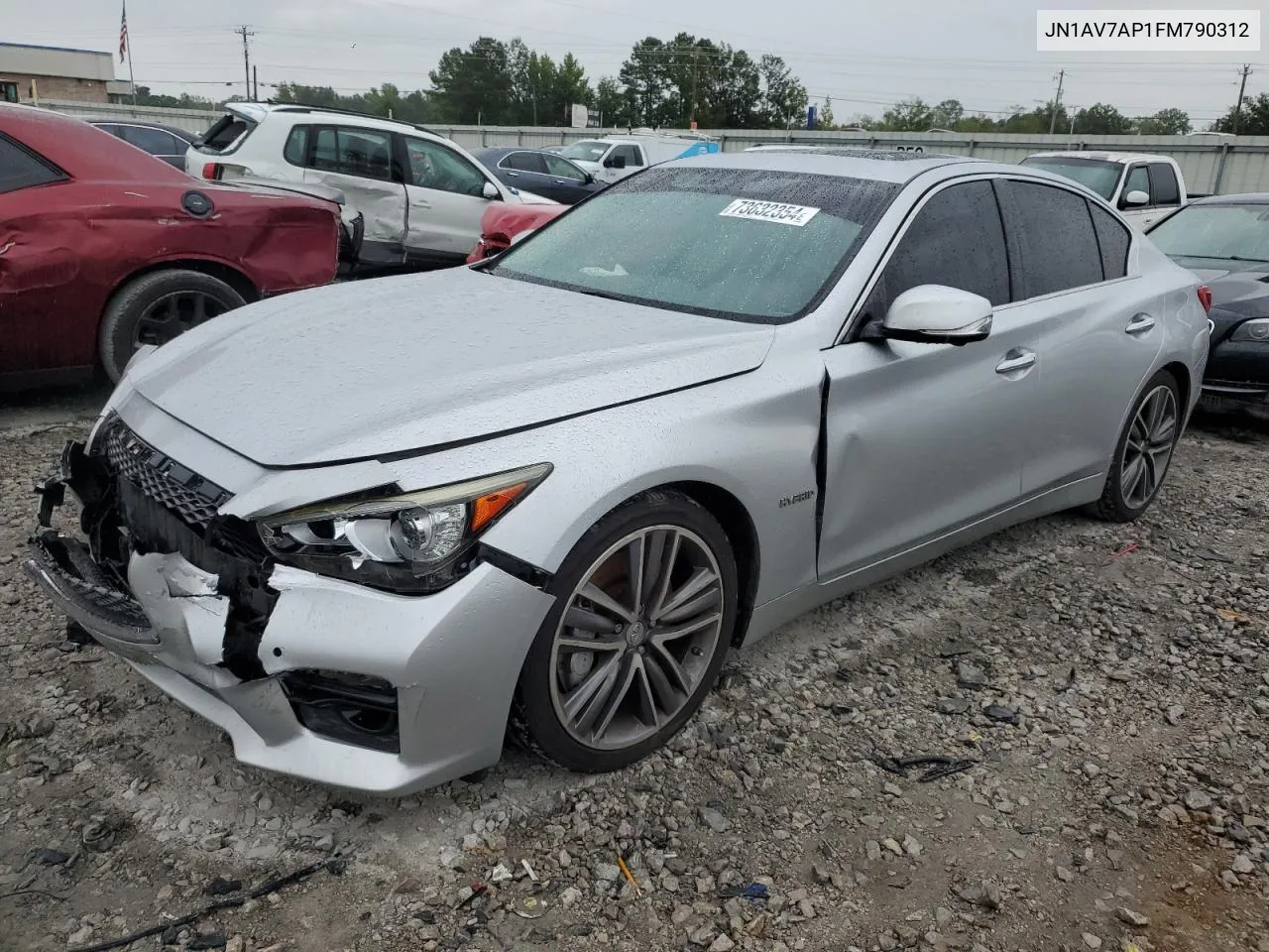 JN1AV7AP1FM790312 2015 Infiniti Q50 Hybrid Premium