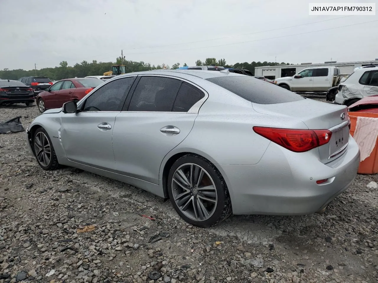 2015 Infiniti Q50 Hybrid Premium VIN: JN1AV7AP1FM790312 Lot: 73632354