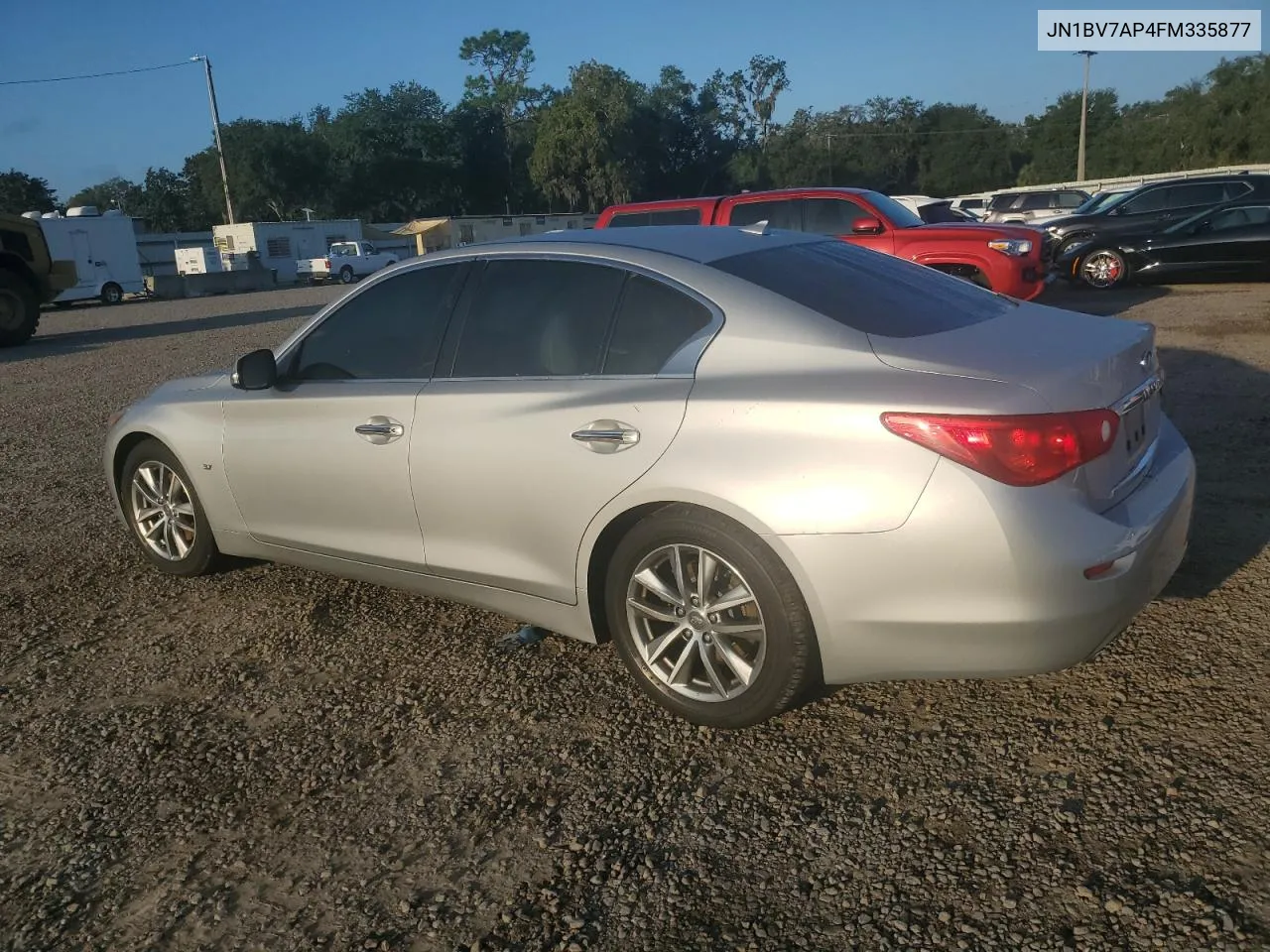 2015 Infiniti Q50 Base VIN: JN1BV7AP4FM335877 Lot: 73771594