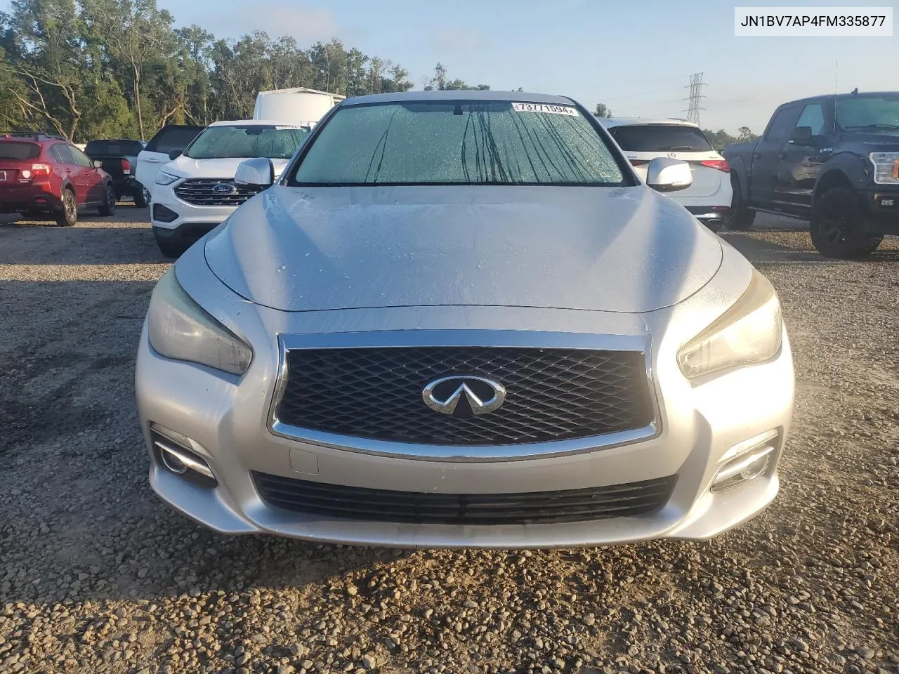 2015 Infiniti Q50 Base VIN: JN1BV7AP4FM335877 Lot: 73771594