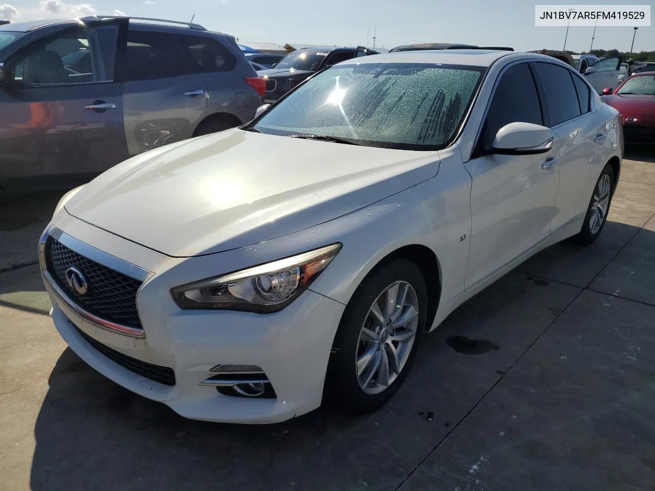 2015 Infiniti Q50 Base VIN: JN1BV7AR5FM419529 Lot: 73884404