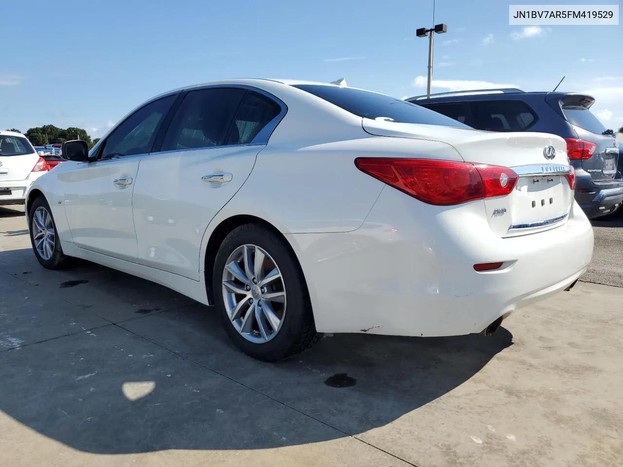 2015 Infiniti Q50 Base VIN: JN1BV7AR5FM419529 Lot: 73884404