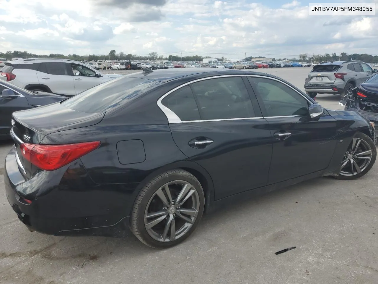 2015 Infiniti Q50 Base VIN: JN1BV7AP5FM348055 Lot: 74175524