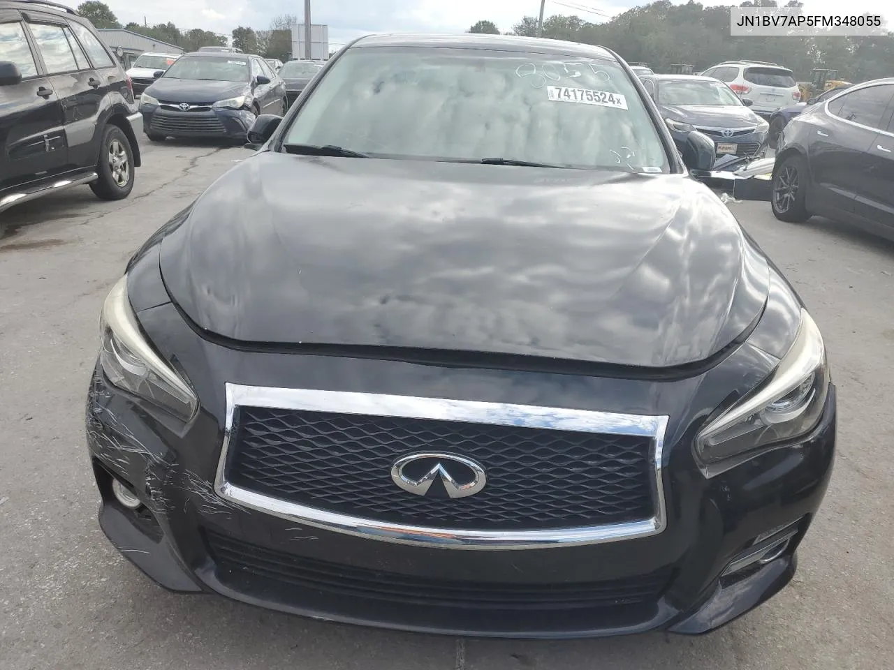 2015 Infiniti Q50 Base VIN: JN1BV7AP5FM348055 Lot: 74175524