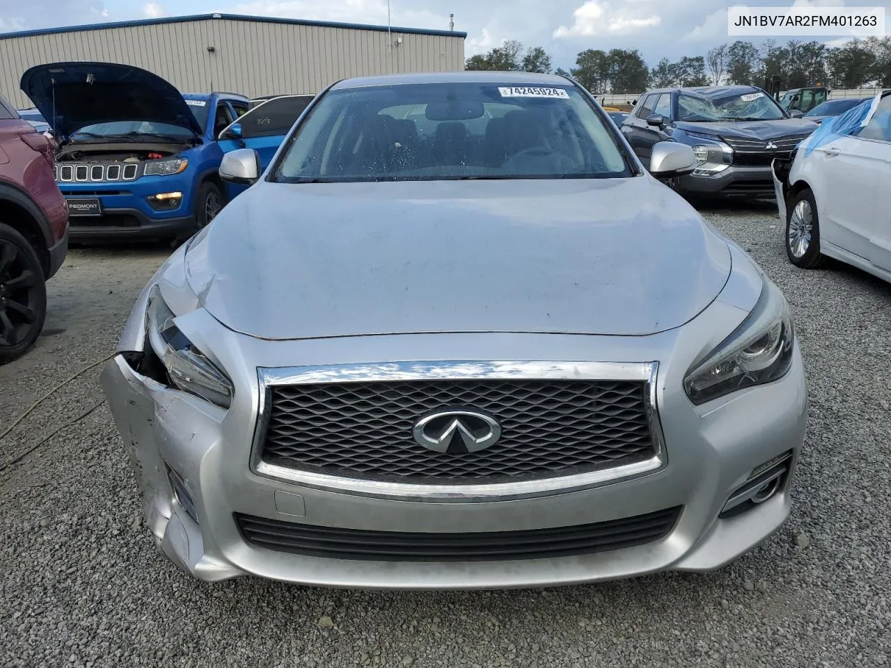 2015 Infiniti Q50 Base VIN: JN1BV7AR2FM401263 Lot: 74245924