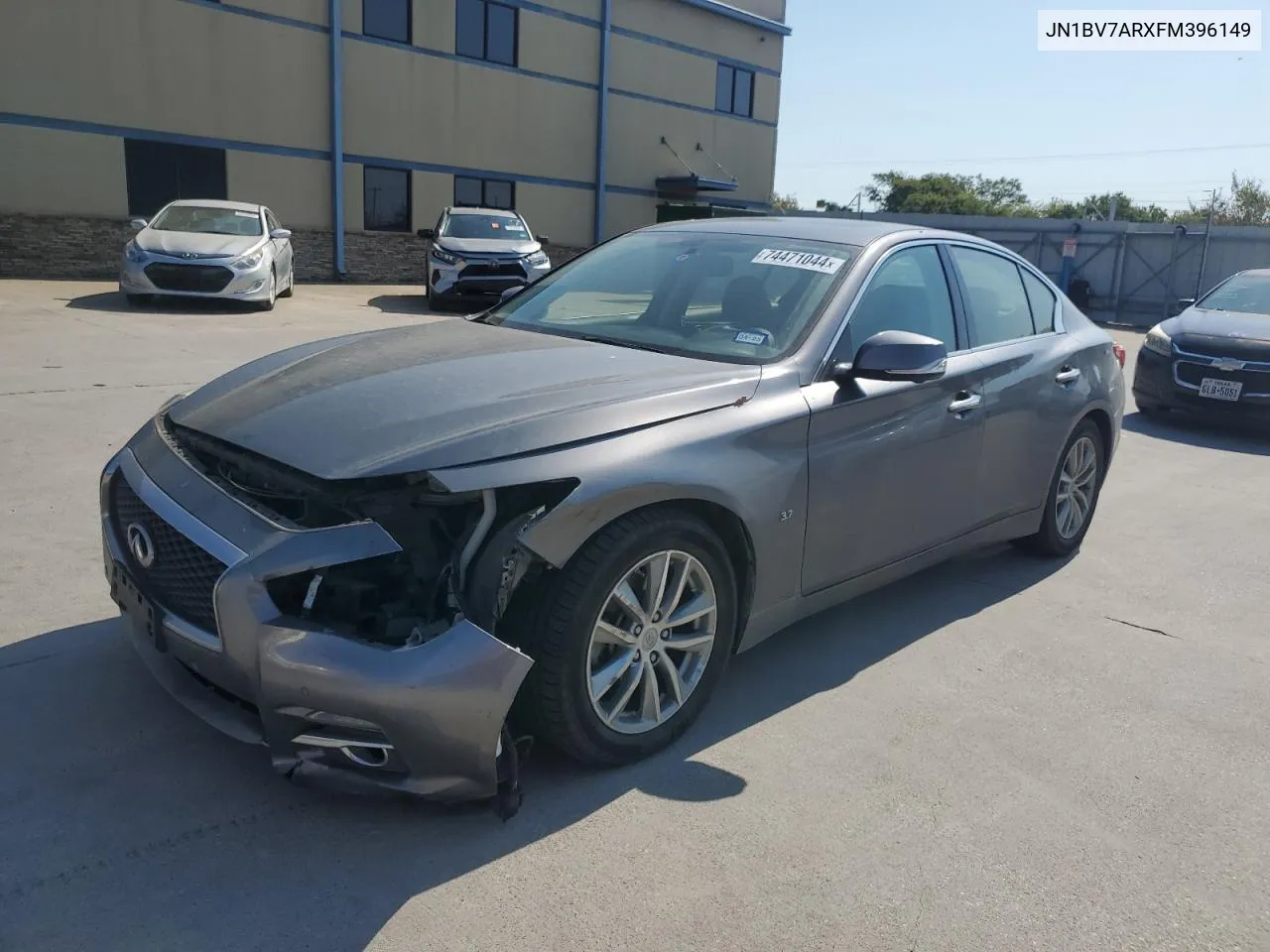 2015 Infiniti Q50 Base VIN: JN1BV7ARXFM396149 Lot: 74471044