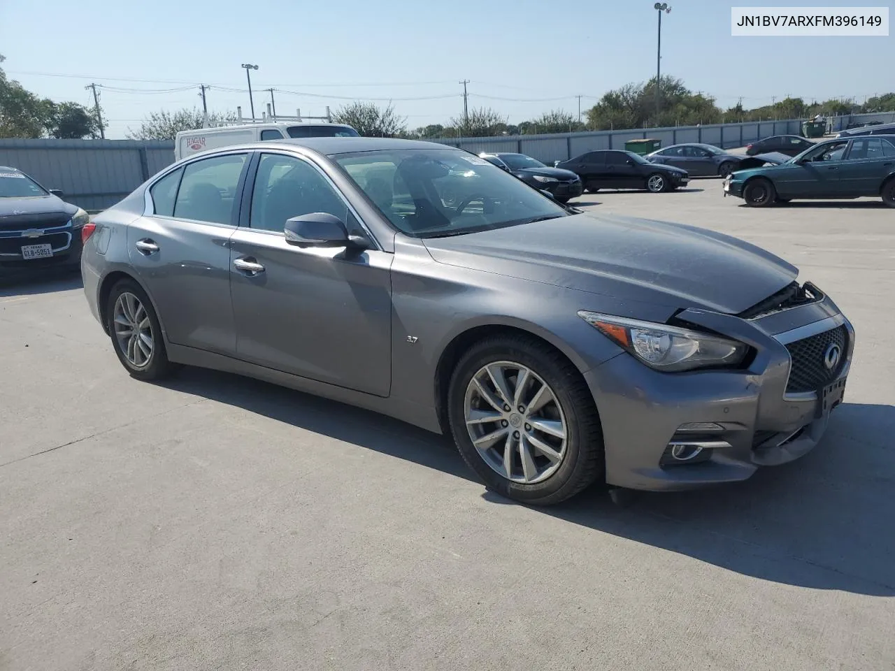 2015 Infiniti Q50 Base VIN: JN1BV7ARXFM396149 Lot: 74471044