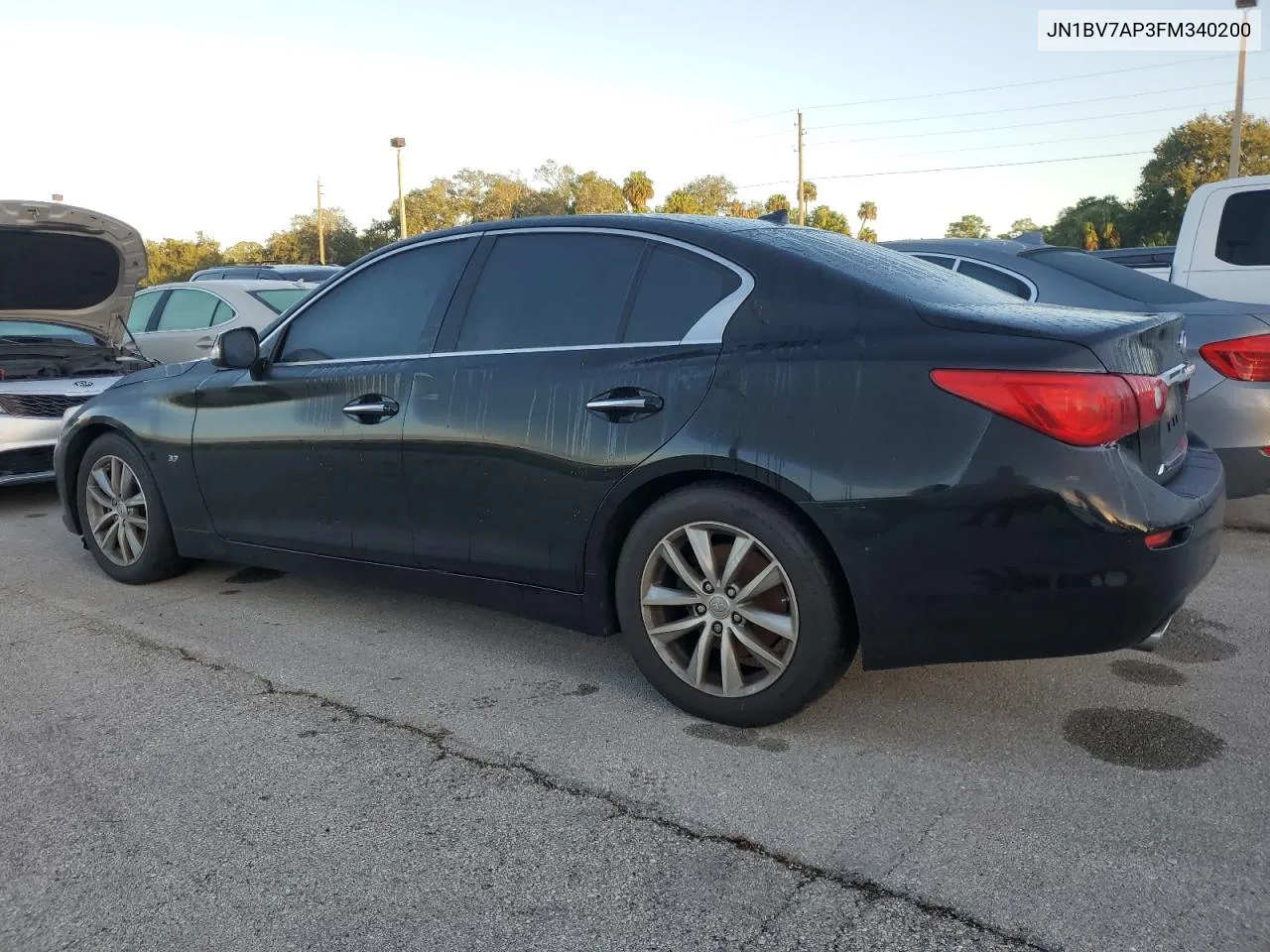 2015 Infiniti Q50 Base VIN: JN1BV7AP3FM340200 Lot: 74739984