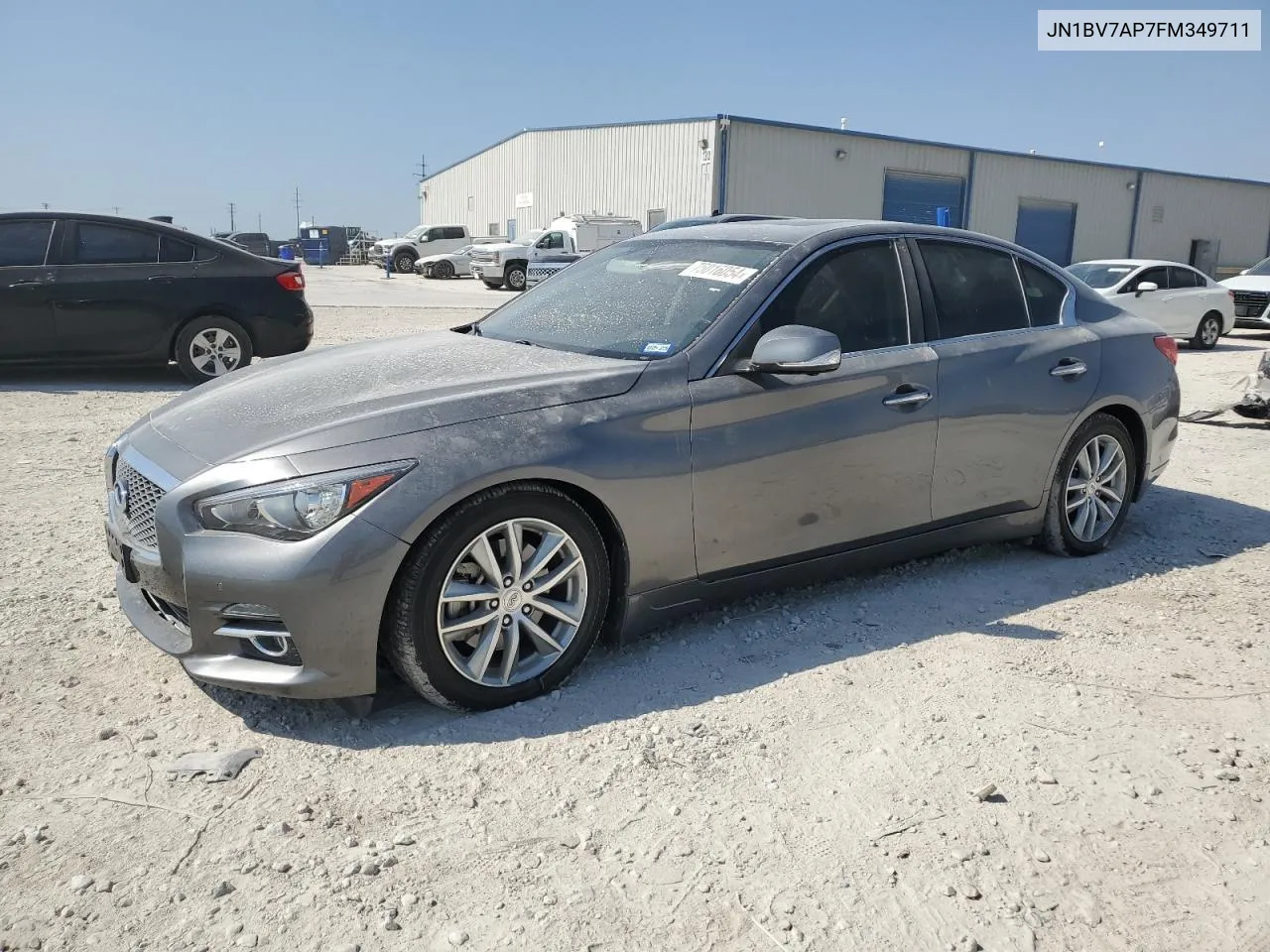 2015 Infiniti Q50 Base VIN: JN1BV7AP7FM349711 Lot: 75016054