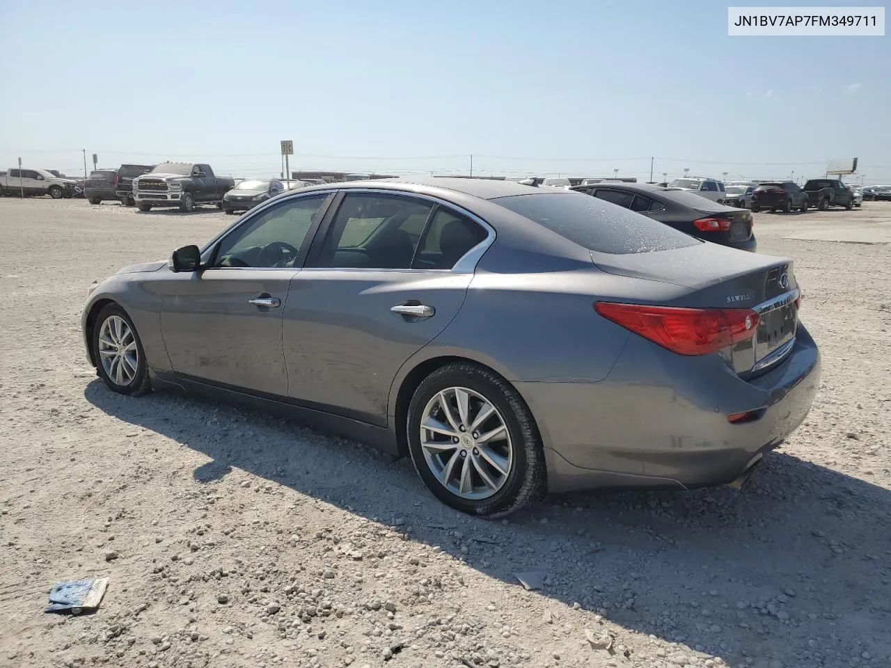 2015 Infiniti Q50 Base VIN: JN1BV7AP7FM349711 Lot: 75016054