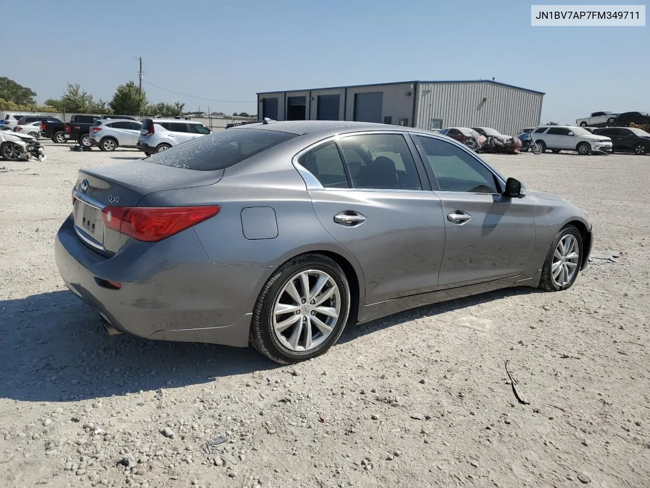 2015 Infiniti Q50 Base VIN: JN1BV7AP7FM349711 Lot: 75016054