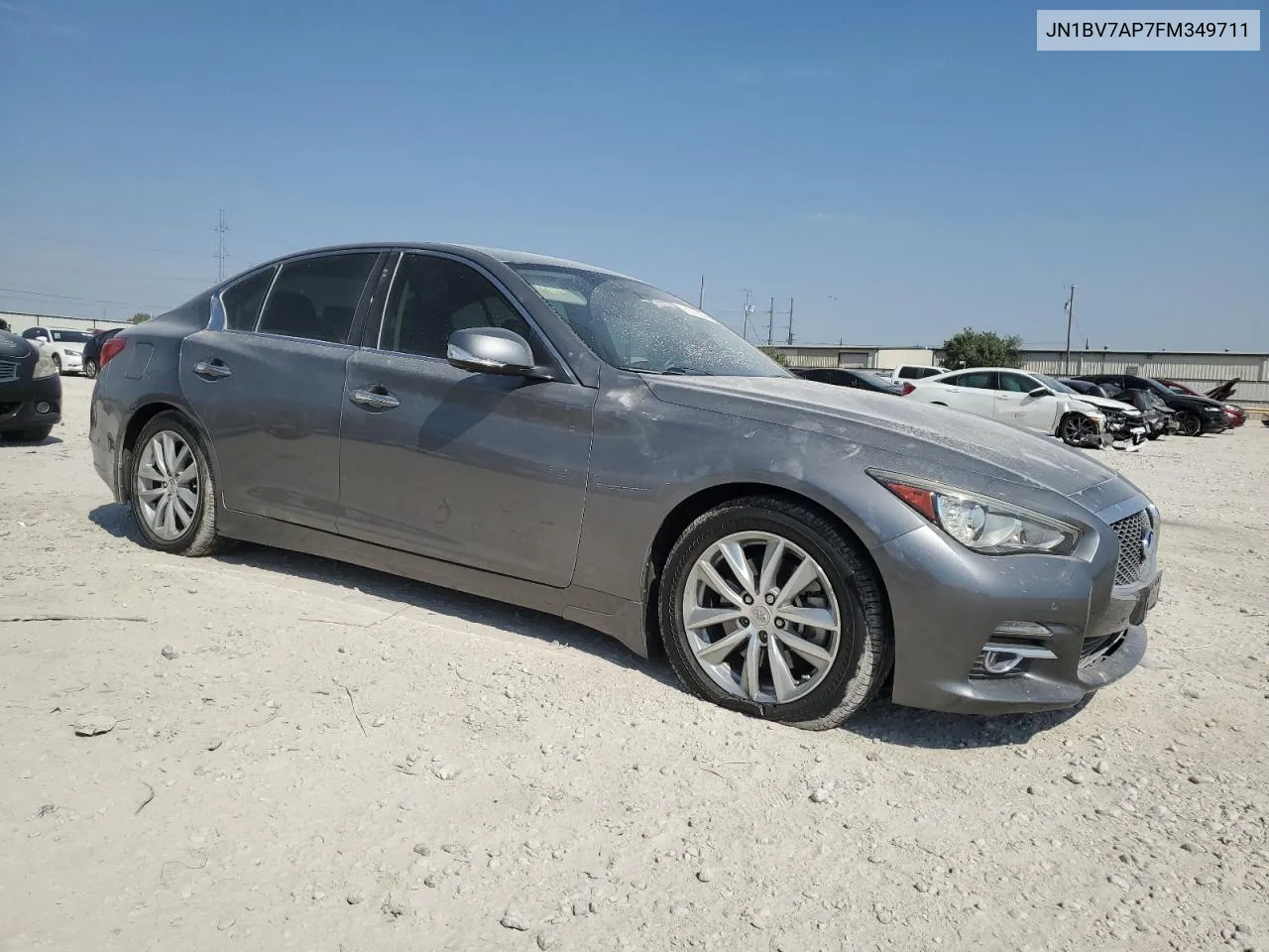 2015 Infiniti Q50 Base VIN: JN1BV7AP7FM349711 Lot: 75016054